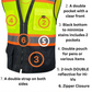 Two Tone Safety Vests