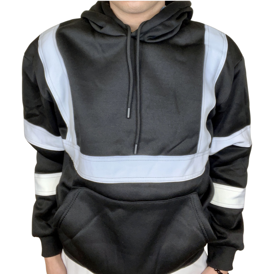Black Reflective Sweater
